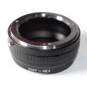 Adapter for Yashica/Contax lens to Sony E-mount