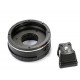 Adapter with diaphragm for Canon EOS  lens to micro 4/3