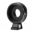 Adapter with diaphragm for Canon EOS  lens to micro 4/3