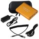 Fotodiox Pro PowerLynx Kit, B4 Objektiv auf MFT Black Magic Pocket Cinema Adapter & Turbopack 9000 Akku Kit mit Stromkabel