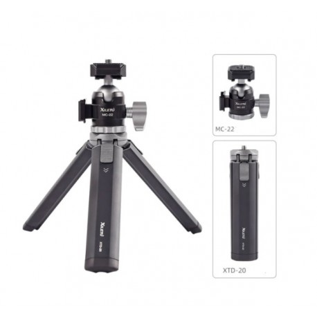 Xiletu XTD-20 Aluminium Ministativ mit MC22 Kopf