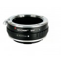 Adaptador K&F Concept de  objetivos Sony-A (Reflex) /Minolta-AF para Leica montura L
