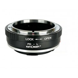 Adaptador K&F Concept de objetivos Canon FD para Leica  Montura L
