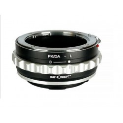 K&F Concept Pentax-K-DA Objektiv Adapterring für Leica L mount mit Blendenring
