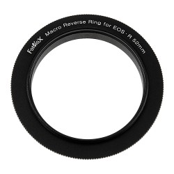 Anillo inversor Fotodiox de objetivos 52mm para montura Canon EOS-R