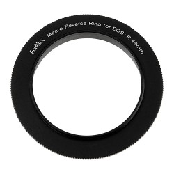 Anillo inversor Fotodiox de objetivos 49mm para montura Canon EOS-R
