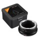 K&F Concept Objektiv Adapterring für Contax / Yashica Mount Objektive auf Nikon Z