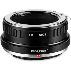 Adaptador K&F Concept objetivos Pentax-K para Nikon-Z