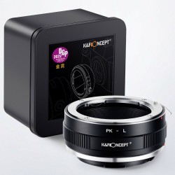 Adaptador K&F Concept objetivos Pentax-K para Leica montura L