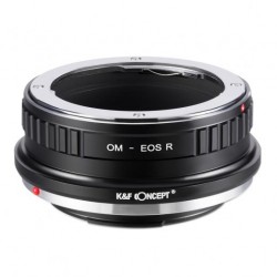 Adaptador K&F Concept de objetivos Olympus-OM para Canon EOS-R