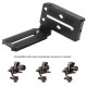 Quick Release L Plate Camera Stabilizer Vertical Shooting Board with Counterweight