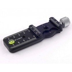 DR-100 low profile nodal rail 100mm with Integrated Clamp