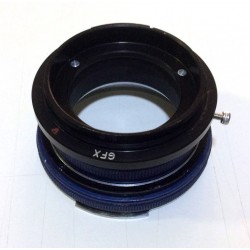 Adaptador (RA) de objetivos Fujica Fujinon G690  para cámaras Fuji montura GFX con obturador