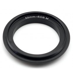 52mm-Objektivumkehrring für Canon EOS-M Halterung