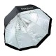 Ventana de luz tipo paraguas Godox Octa Softbox 120 cm con grip (SB-GUBW120)
