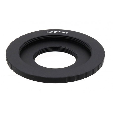 Adaptador de doble propósito para cámara Fujifilm FX a montura-C (cine) y rosca M42