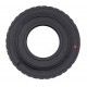 Adaptador de doble propósito para cámara Fujifilm FX a montura-C (cine) y rosca M42