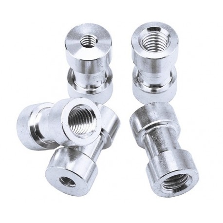 Adaptadores de rosca de 1/4 hembra a 3/8 hembra ( 2ud.)