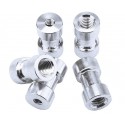 Adaptadores de rosca de 1/4 hembra a 3/8 hembra ( 2ud.)