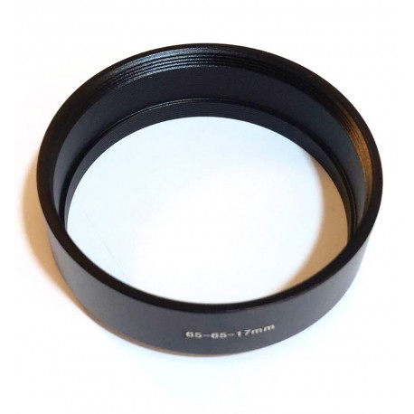 17mm Verlängerungsrohr für M65 x 1 mm Schraubgewinde Kameraobjektiv Fokussierhelikoide Produkt Feat