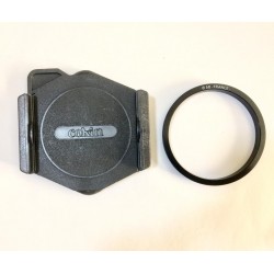 Portafiltro con tapa original COKIN y anillo de 58mm serie A
