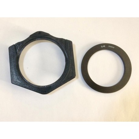 Portafiltro sin tapa original COKIN y anillo de 49mm serie A