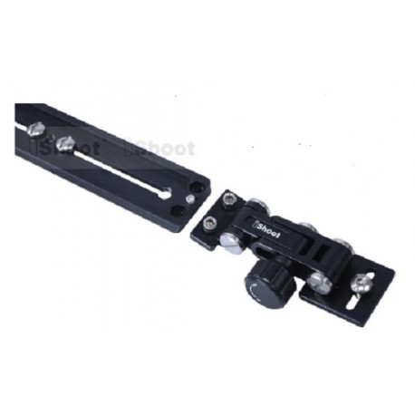 Soporte articulado iShoot TB01+ QS-120 para cámara con tele largo