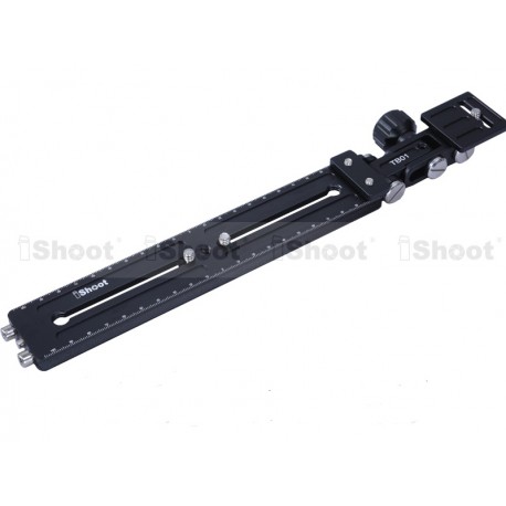 Soporte articulado iShoot TB01+ QS-220 para cámara con tele largo