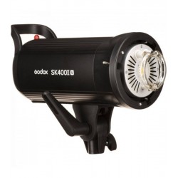 Flash de estudio Godox SK400II-V con luz LED (sin reflector)
