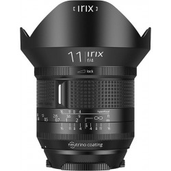 Irix 11mm f/4.0 firefly lens for Nikon with adapter