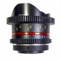 Objetivo Samyang 8mm T3.1 VDSLR Fish-eye para Fuji-FX