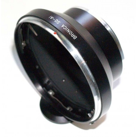 Adaptador objetivos Bronica SQ para Nikon