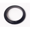 Reverse ring for 52mm lens for Canon EOS