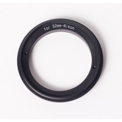 Anillo inversor para Nikon 52mm