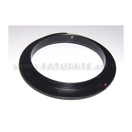 Anillo inversor 52 mm para Sony / Minolta AF