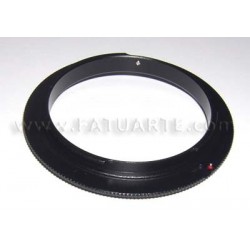Anillo inversor 58 mm para Sony / Minolta AF