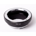 Adapter for Olympus OM lens to leica-M camera