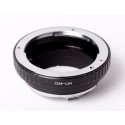 Adaptador objetivos Olympus OM para leica-M