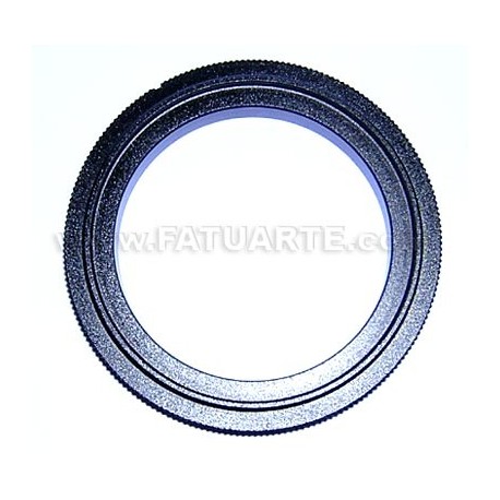 Anillo inversor objetivos 55mm para montura Canon EOS