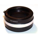 Adapter for Nikon-G lenses to Canon EOS-M