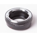 Adaptador objetivos Konica-AR para Canon EOS-M