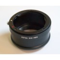 Adaptador Kipon objetivos Nikon para Sony montura-E