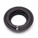 Adapter with helicoide for Leica-M lens to Fuji-X