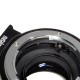 Reductor focal Metabones objetivos Nikon-G a NEX