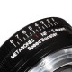 Reductor focal Metabones objetivos Nikon-G a NEX