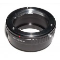 Adaptador objetivos Minolta MD para Canon EOS-M