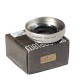 Adaptador Metabones de objetivos Contax-G para micro-4/3 (plata)