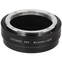 Adaptador Fotodiox Pro de objetivos Miranda para micro-4/3