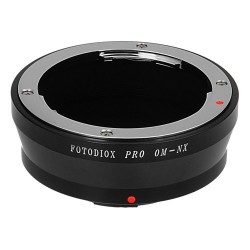 Adaptador Fotodiox Pro de Objetivos Olympus OM para Samsung NX
