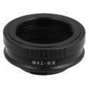 M42 - NX - P  Fotodiox Pro Adapter für M42 Objektiv an Samsung NX